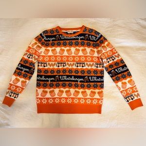 Whataburger 2022 Collectible Holiday Sweater Small